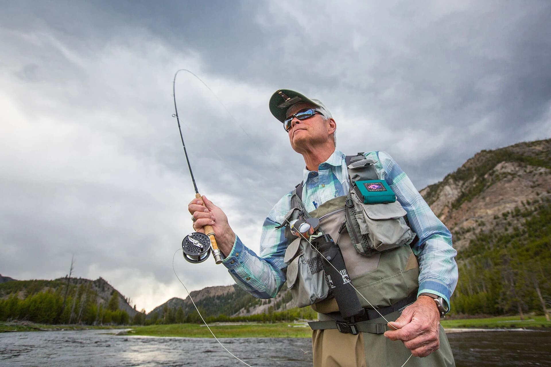 Fly fishing on the Madison River
